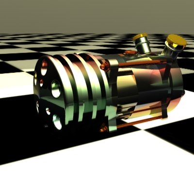 Custom Automotive Airconditioning Compressor